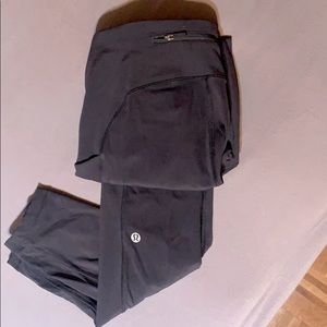 Black Lululemon speed tight. 28” Size 6